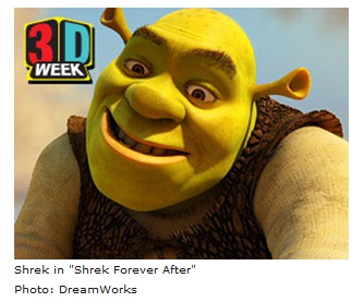 Shrek 'forever after' in 3D (: